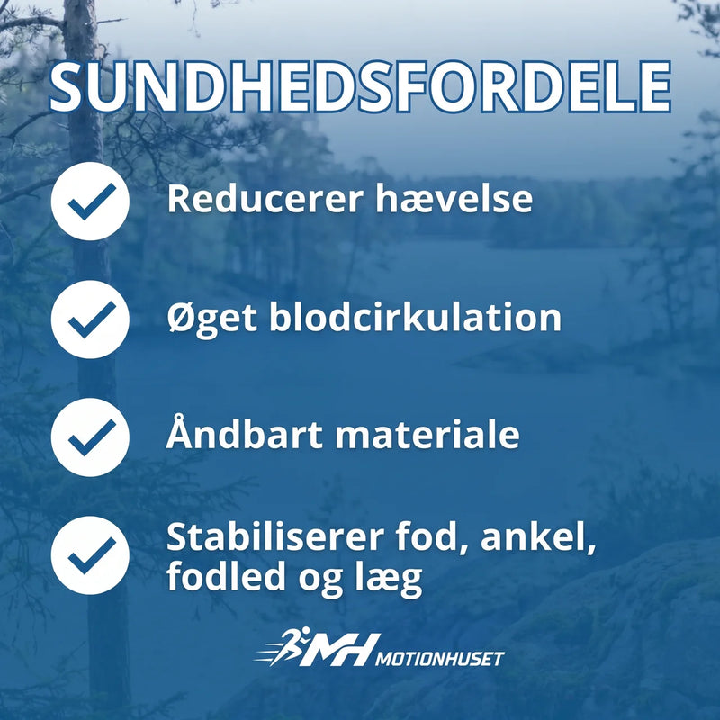 3 Par Lange Kompressionsstrømper – Komfort og Støtte til Aktive Dage