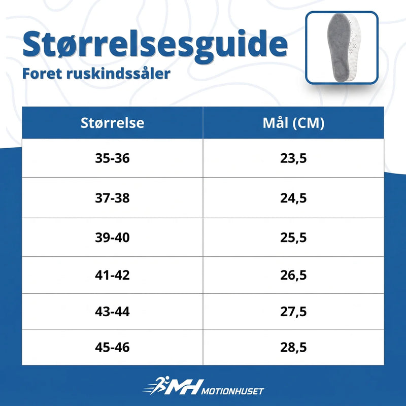 4D Fodrade Inlæggssulor med Støtdæmpning