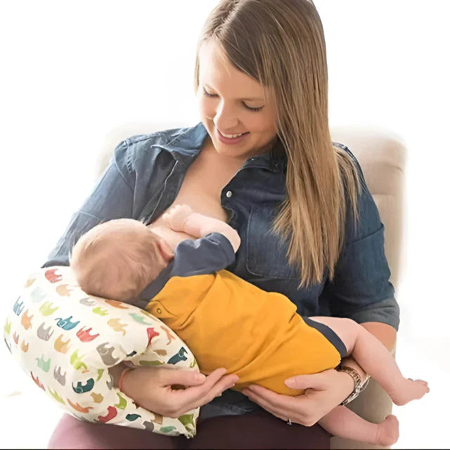 Ammepude til Arm – Ergonomisk Ammepude i Blød Bomuld