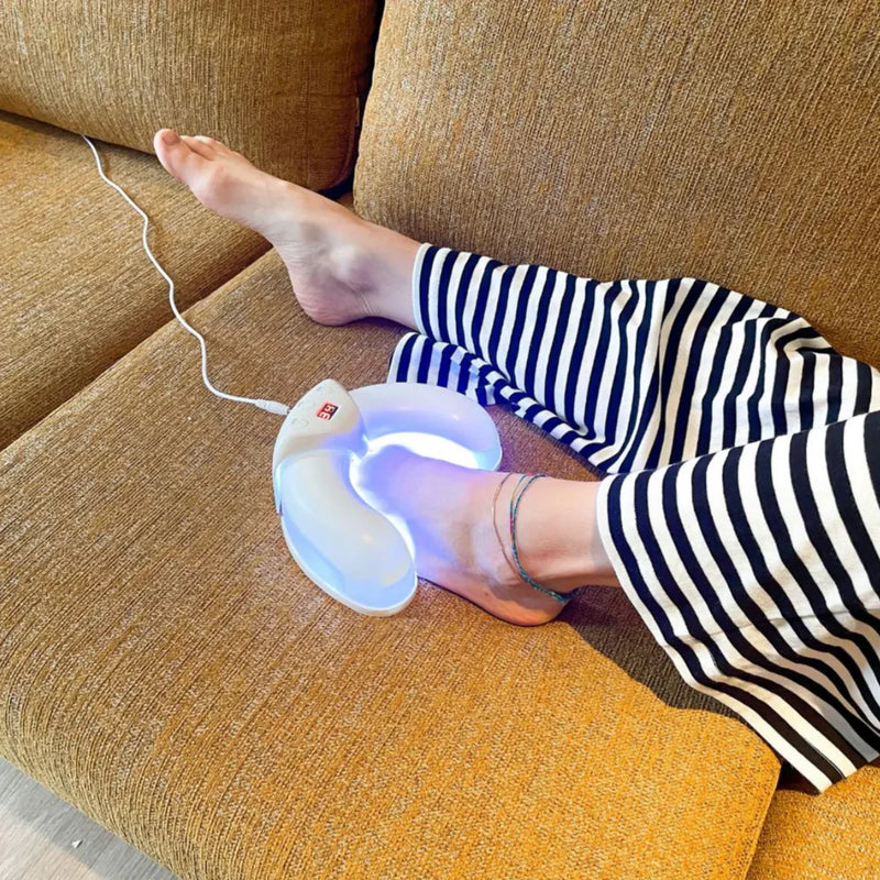 Negleplejeapparat med LED-lys – Rødt og Blåt Lys