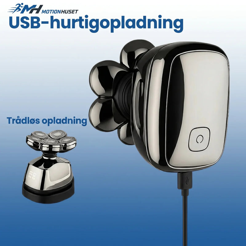 Elektrisk Hovedbarbermaskine 7D – Alt-i-én Barbering