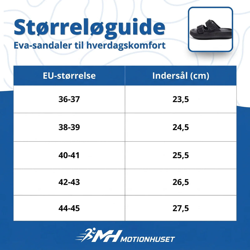 Eva-sandaler for vardagskomfort