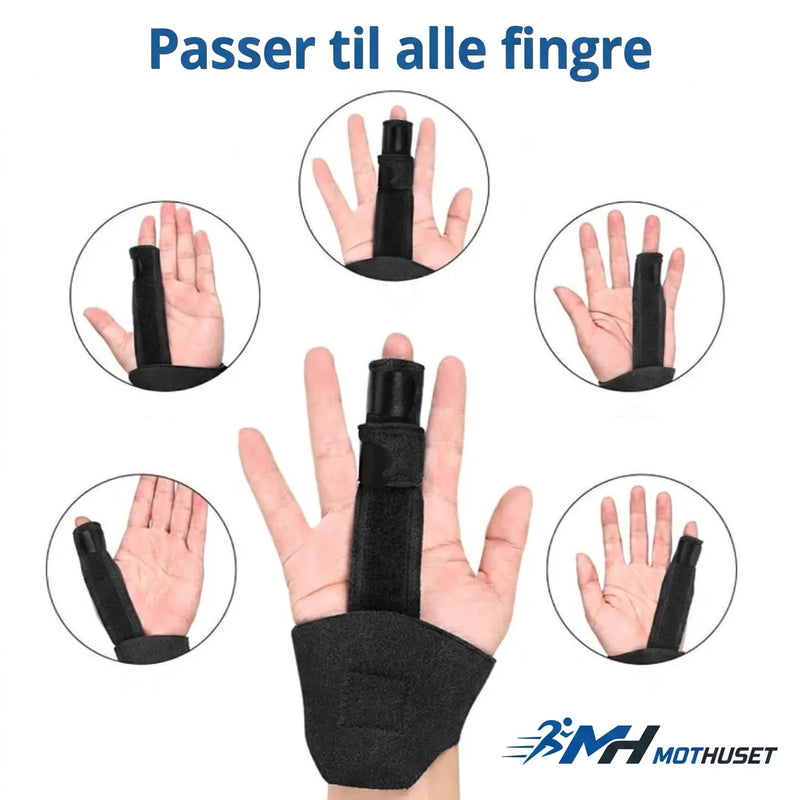 Fingerskinne med Håndledsstøtte – Komfortabel Stabilitet i Hverdagen