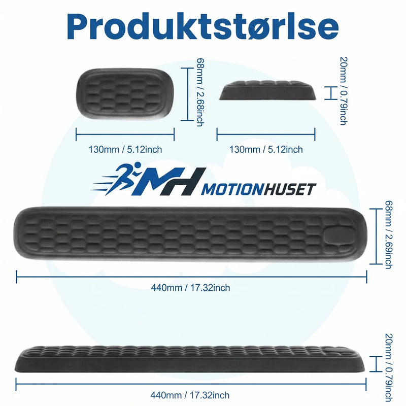 Handledsstød i Memory Foam – Komfort vid Dator og Laptop