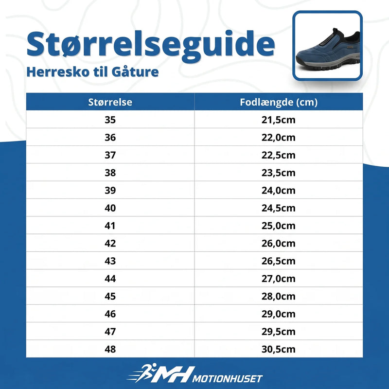 Herresko til Gåture