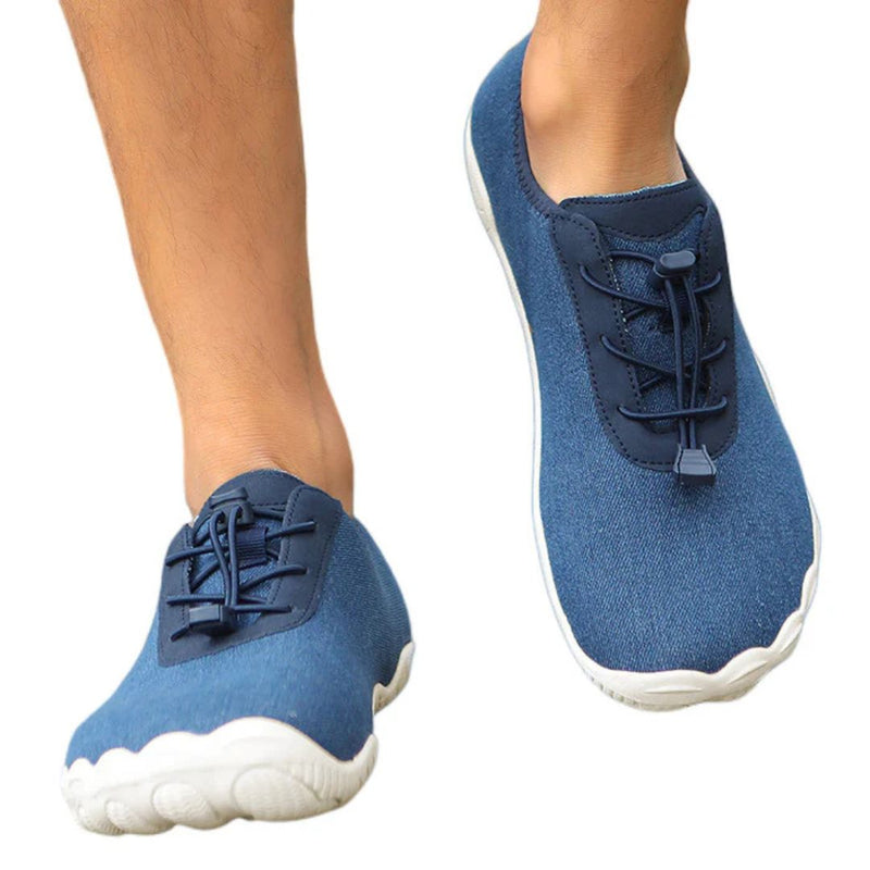 Barfodssko – Zero Drop med Bred Tåboks, 4 mm Fleksibel Sål og Åndbart Design
