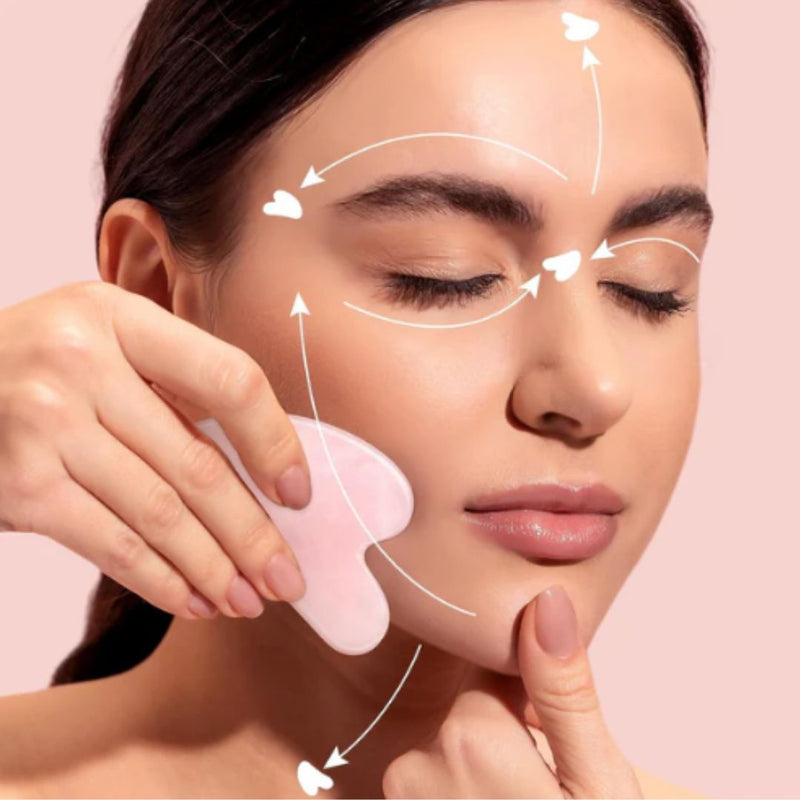 Gua Sha-verktyg for ansiktsmassage – Framhæv din naturliga skønhet varje dag