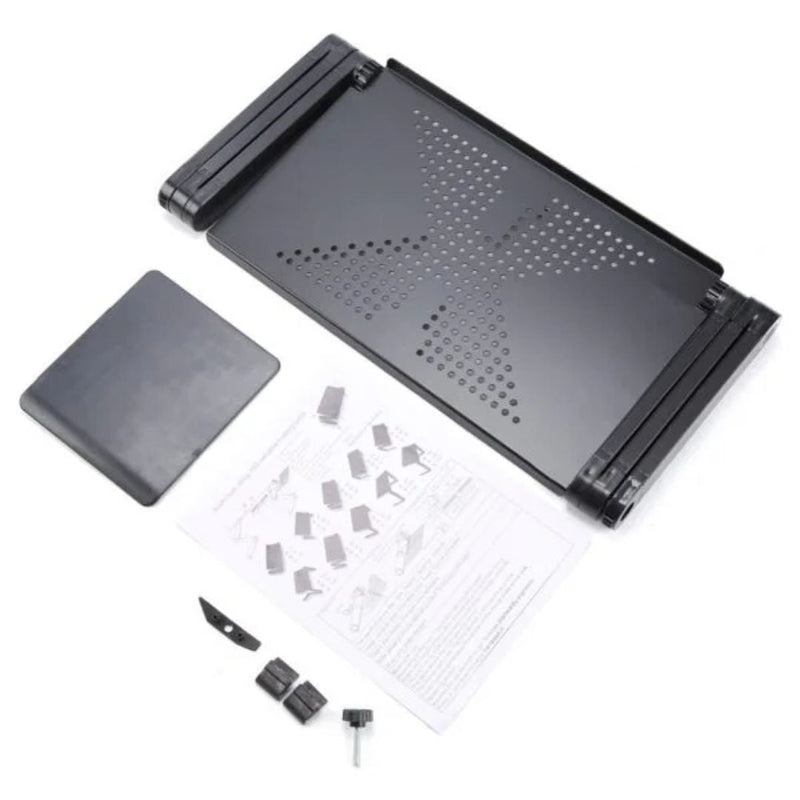 Justerbart Laptopstativ med Ventilation