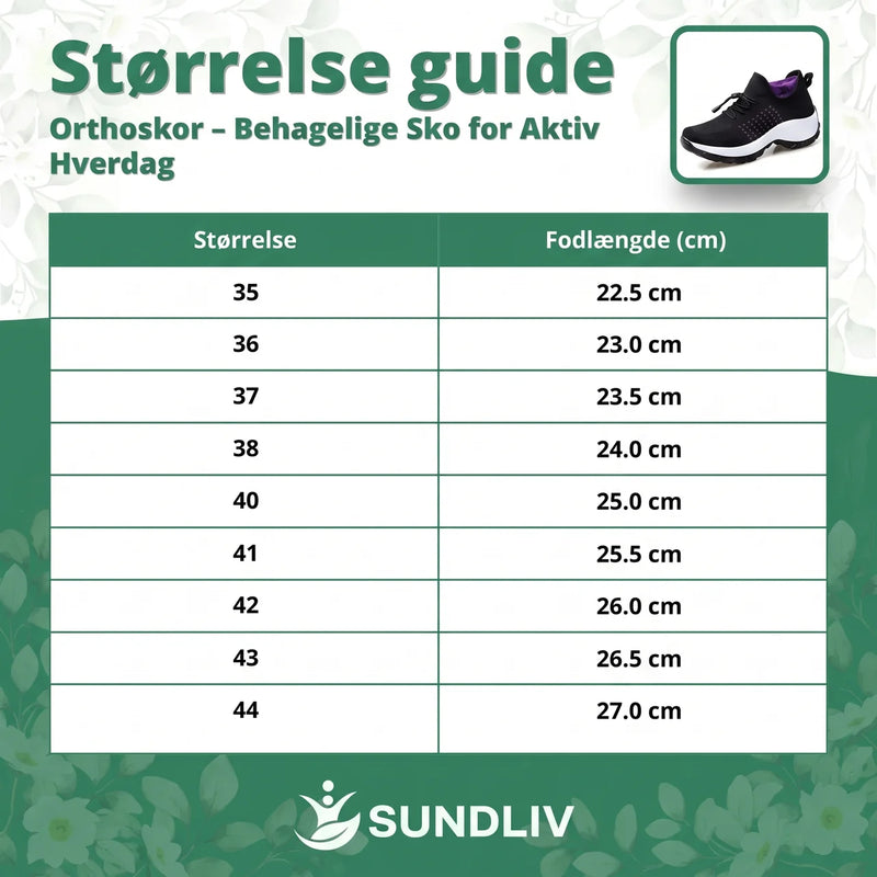 Orthoskor – Komfortable Sko til Damer og Herrer med Åndbart Strik