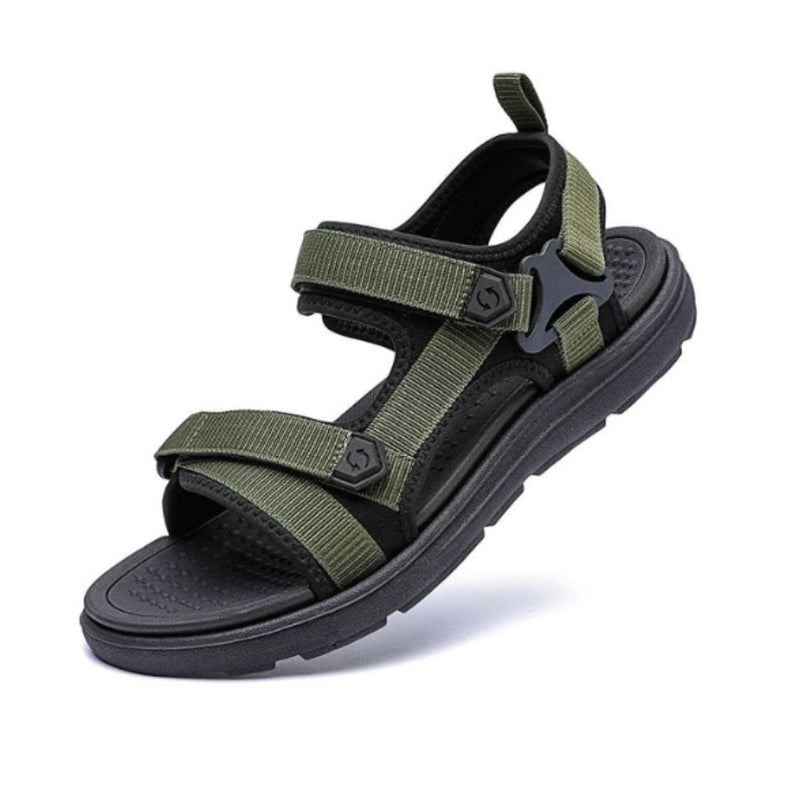 Støtdæmpande sandaler