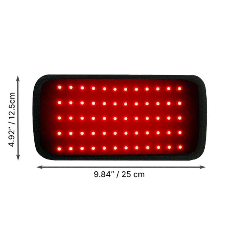 Rødlysbånd 660 nm & 850 nm – LED-lysterapi med Rødt og Infrarødt Lys