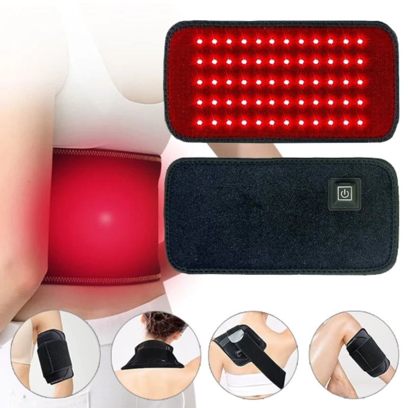 Rødlysbånd 660 nm & 850 nm – LED-lysterapi med Rødt og Infrarødt Lys