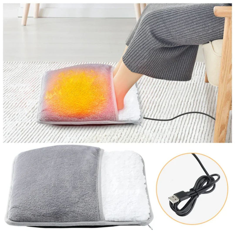 Elektrisk Fodvarmer USB – Opvarmet Fodvarmer