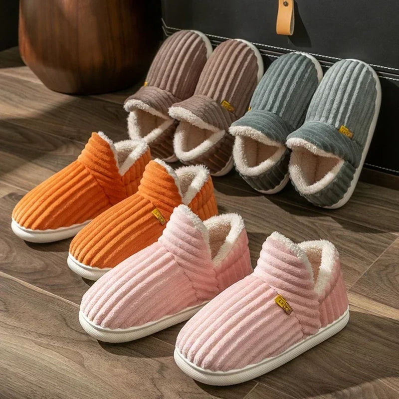 Tøfler med Skridsikker Sål – Blødt Foder, Slip-On Design
