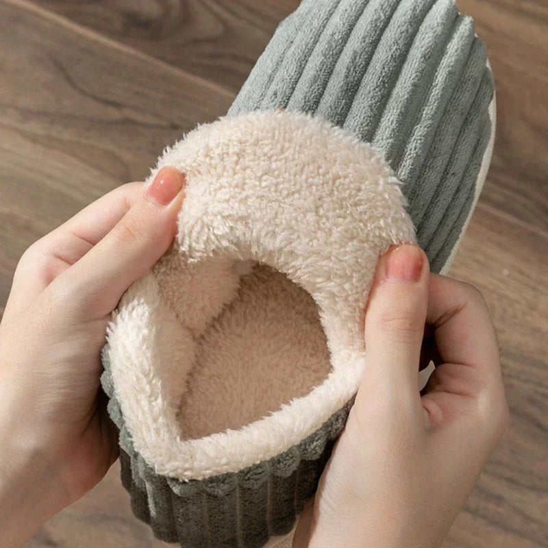 Tøfler med Skridsikker Sål – Blødt Foder, Slip-On Design