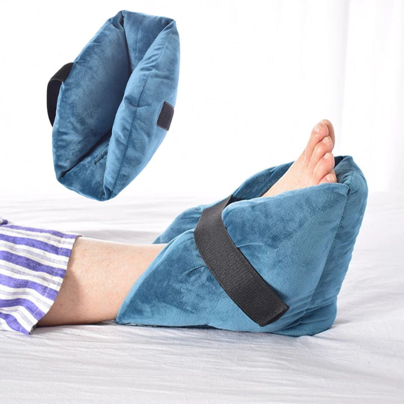 Hælbeskytter med Pude – Blød Hælstøtte med Justerbar Velcro