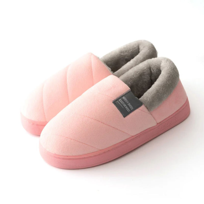 Herre Hjemmesko med Pels – Skridsikre og Forede Slip-On Toffler