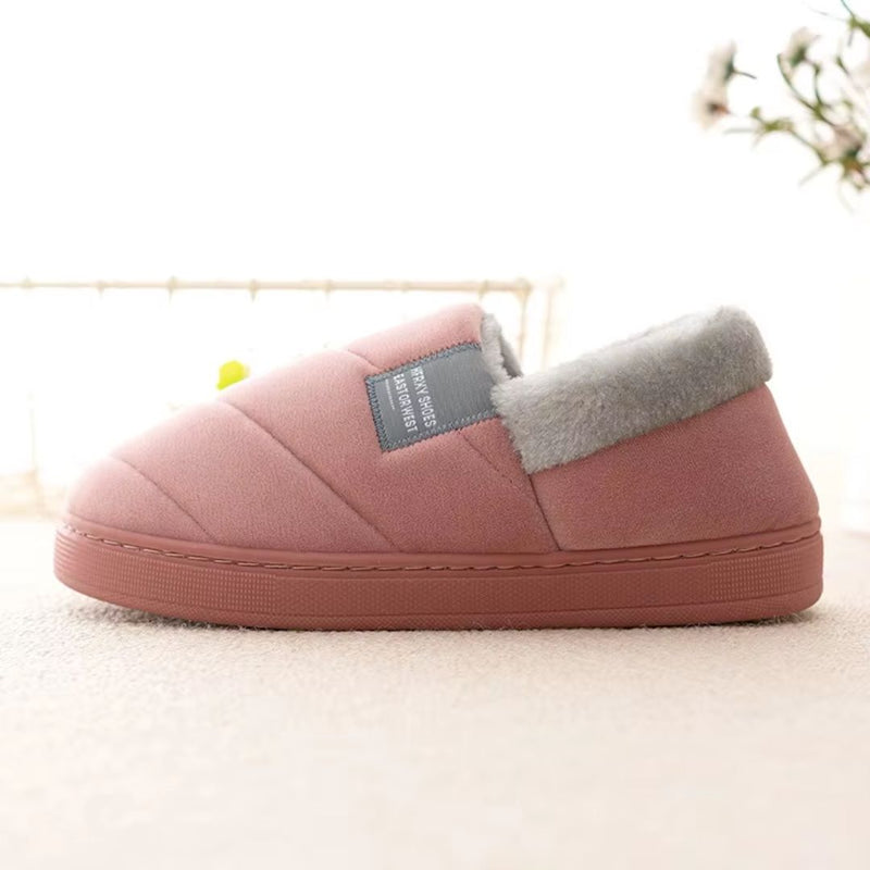 Herre Hjemmesko med Pels – Skridsikre og Forede Slip-On Toffler
