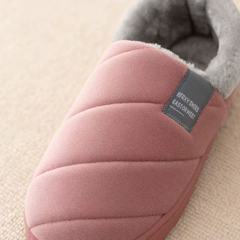 Herre Hjemmesko med Pels – Skridsikre og Forede Slip-On Toffler
