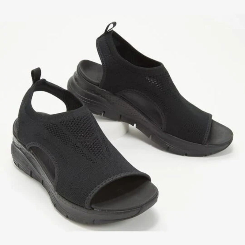 VelvaWalk - Sandaler Dame Lette og Åndbare med Skridsikker Sål