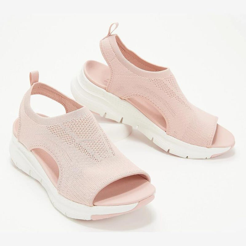 VelvaWalk - Sandaler Dame Lette og Åndbare med Skridsikker Sål