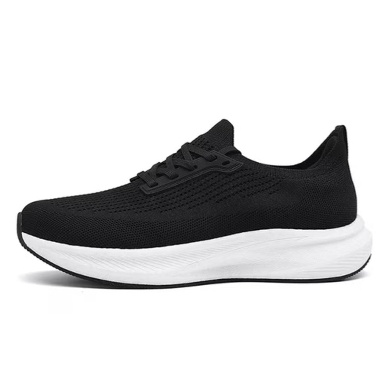Lettvektssneakers i Mesh med Bred Tåboks Pustende Materiale