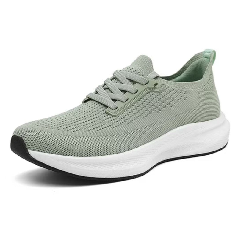 Lettvektssneakers i Mesh med Bred Tåboks Pustende Materiale