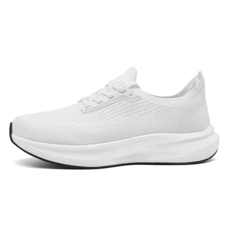 Lettvektssneakers i Mesh med Bred Tåboks Pustende Materiale