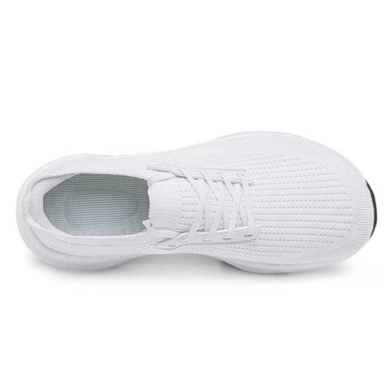 Lettvektssneakers i Mesh med Bred Tåboks Pustende Materiale