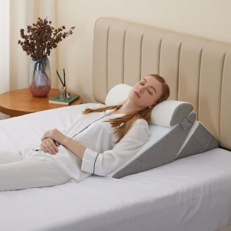 Kilepude 10-i-1 Memory Foam Justerbar Pude