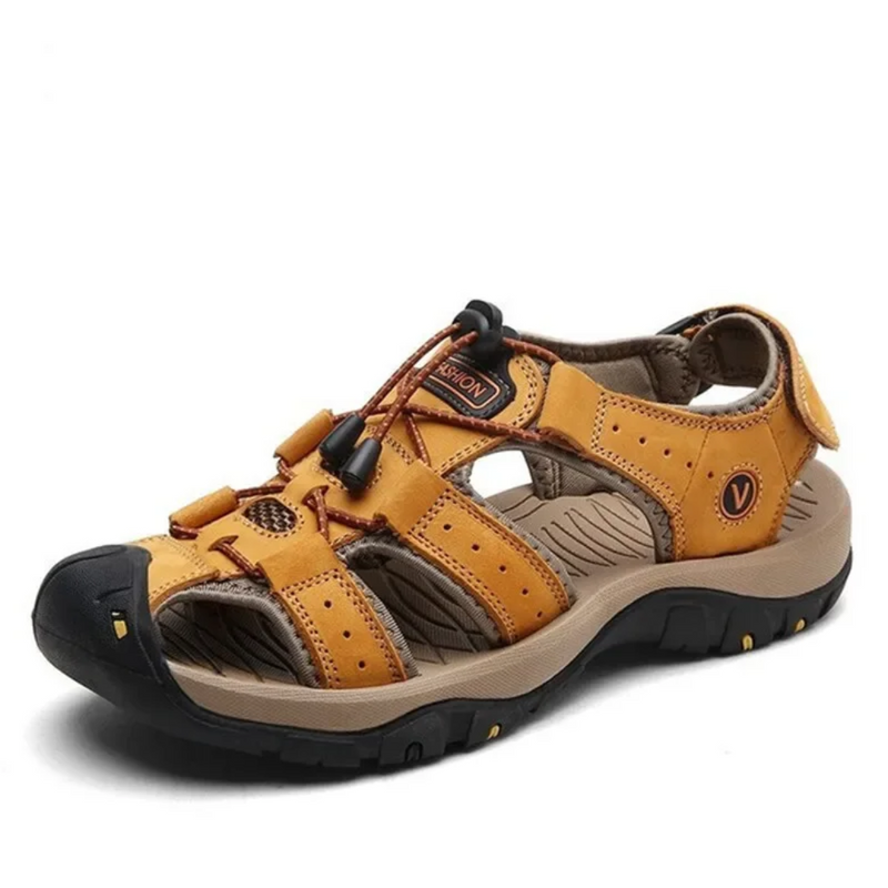 Vandringssandaler for mæn | Friluftssandal & Hiking Sandal Herr | Komfortabel Sål