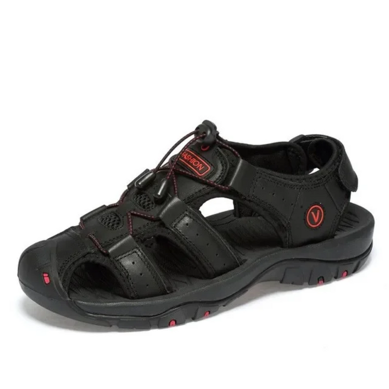 Vandringssandaler for mæn | Friluftssandal & Hiking Sandal Herr | Komfortabel Sål