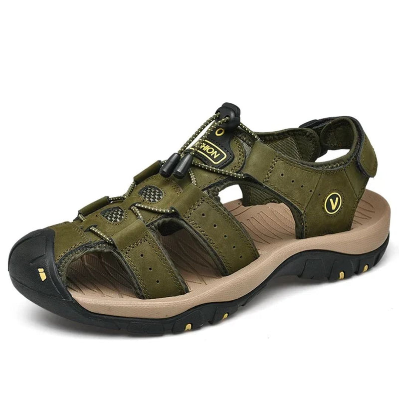 Vandringssandaler for mæn | Friluftssandal & Hiking Sandal Herr | Komfortabel Sål