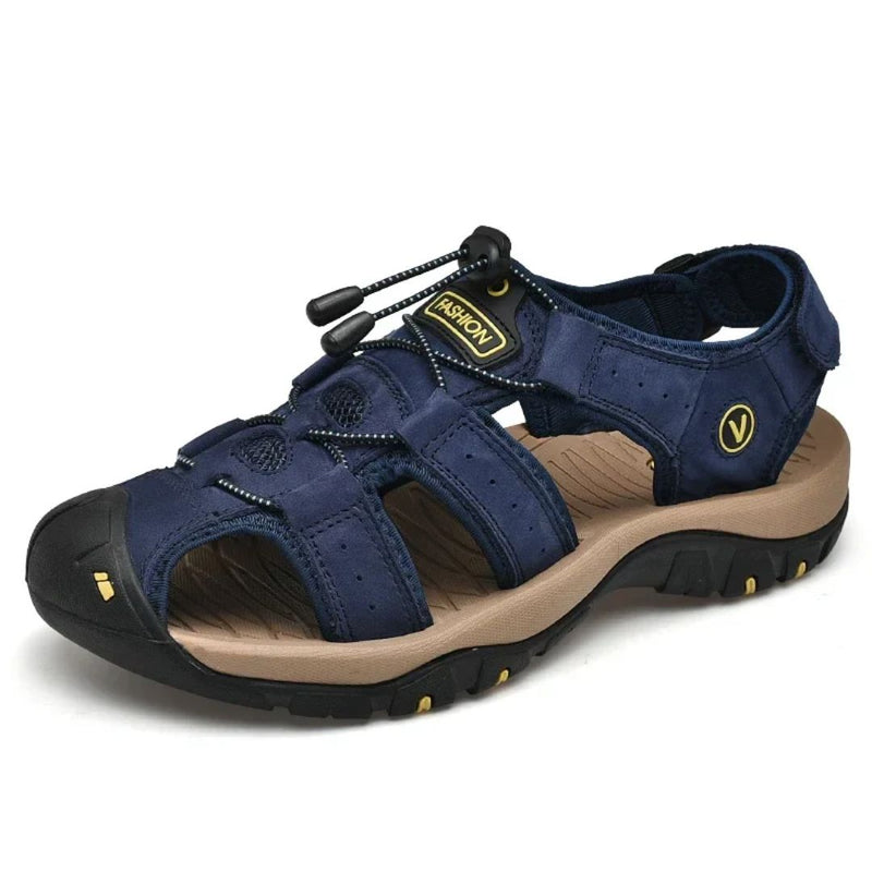 Vandringssandaler for mæn | Friluftssandal & Hiking Sandal Herr | Komfortabel Sål