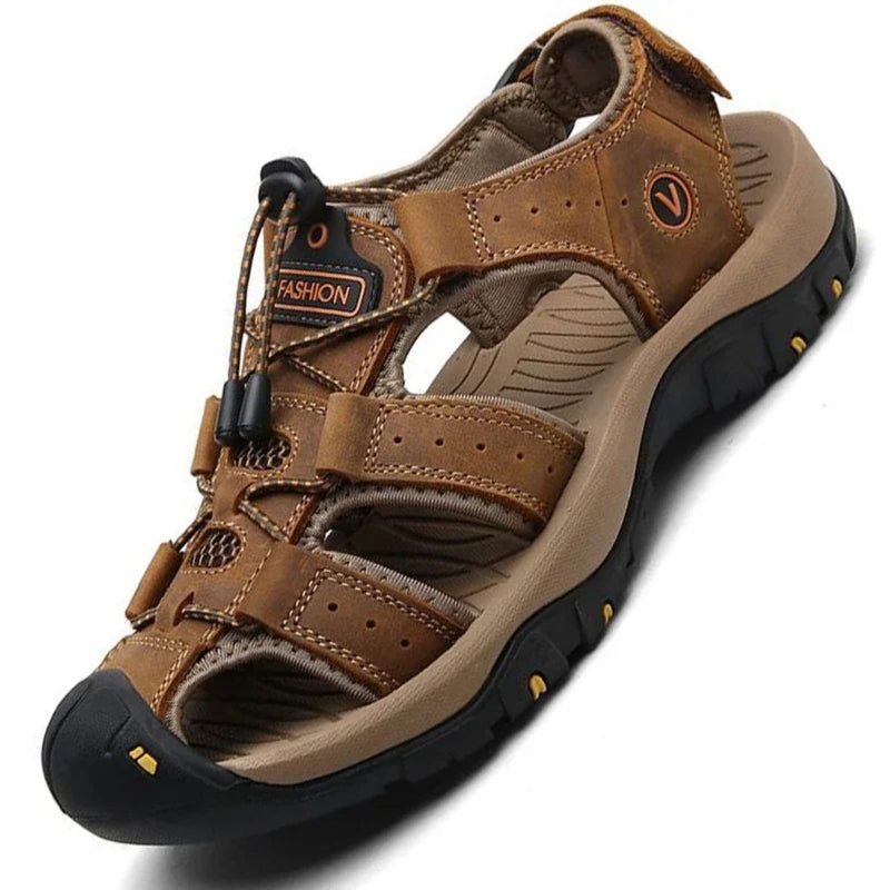 Vandringssandaler for mæn | Friluftssandal & Hiking Sandal Herr | Komfortabel Sål