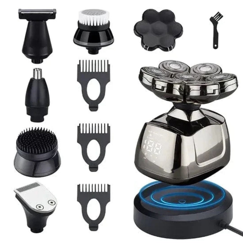 Elektrisk Hovedbarbermaskine 7D – Alt-i-én Barbering