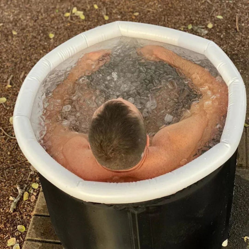 Bærbart Sammenklappeligt Isbad og Varmbad til Restitution