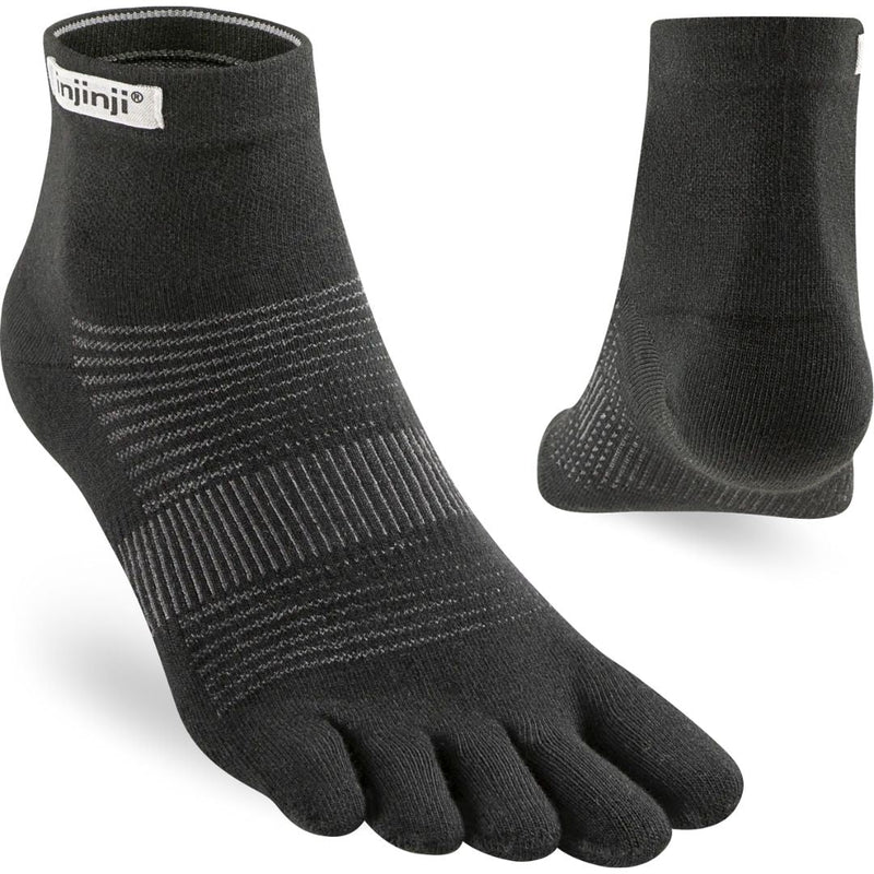 Mini-Crew Black Men's Run Lightweight