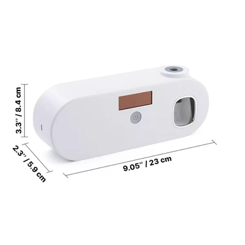 UV-tandbørstedesinfektor med Tandpastadispenser