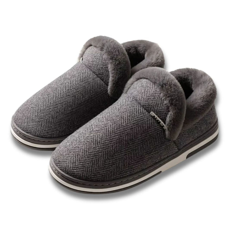 Varme Hjemmesko med Fleece – Forede Vintertoffler til Dame og Herre
