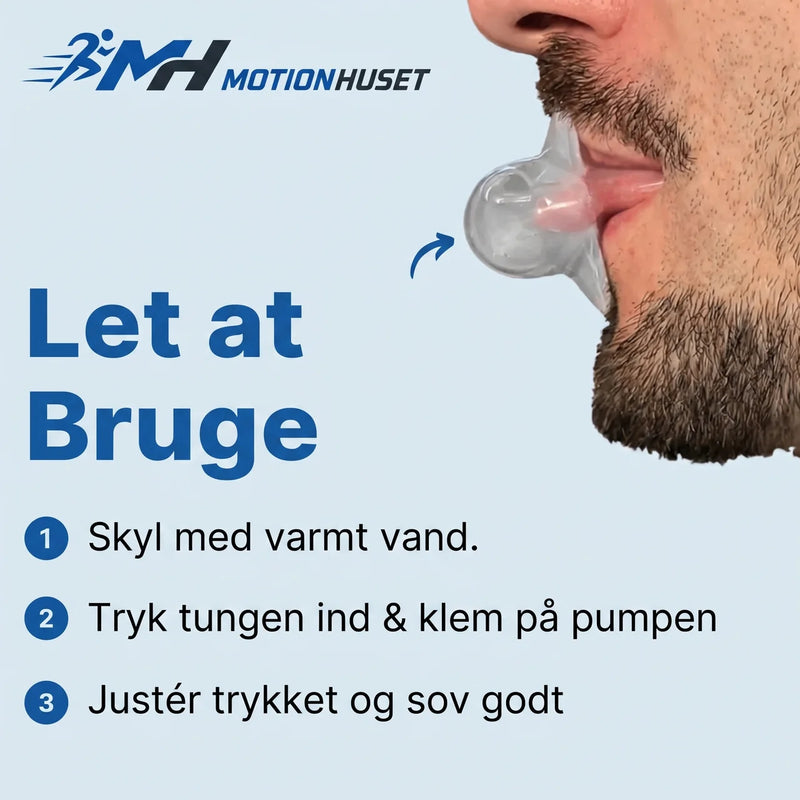 Silikone Tungeretainer mod Snorken
