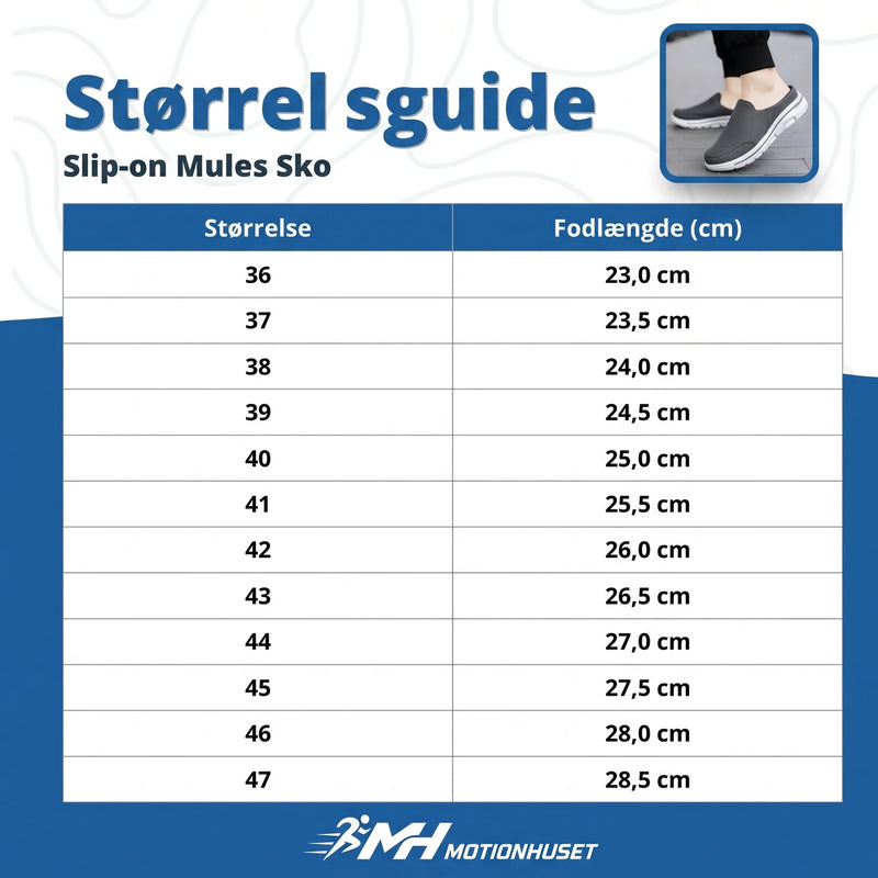 Slip-on Mules – Lette og Behagelige Sko for Hverdagen