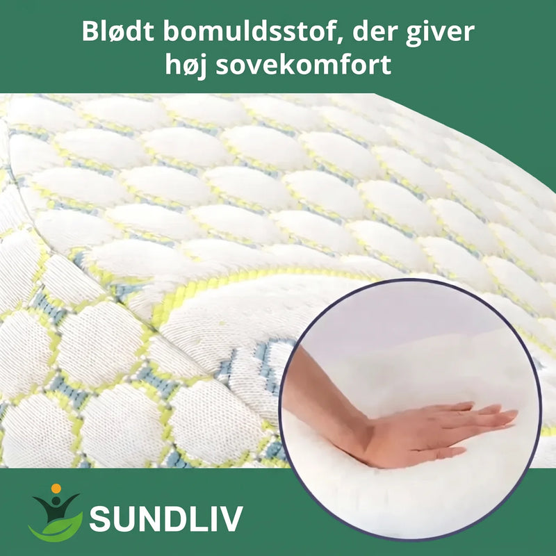 U-formet Kropspude til Gravide – Blød Graviditetspude med Åndbart Materiale