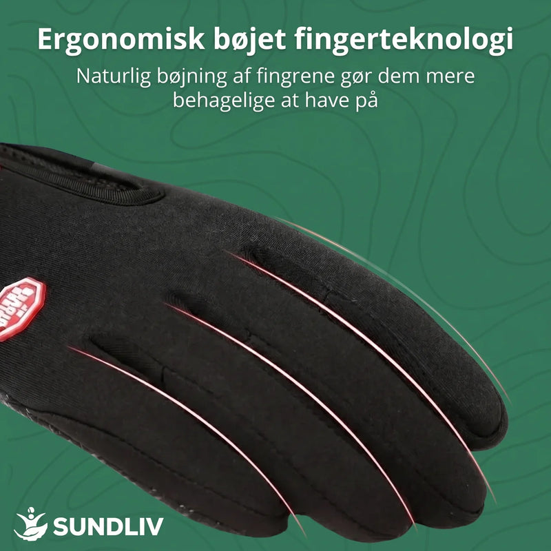 Varmehandsker – Vandafvisende og Vindtætte Vinterhandsker med Touchfunktion