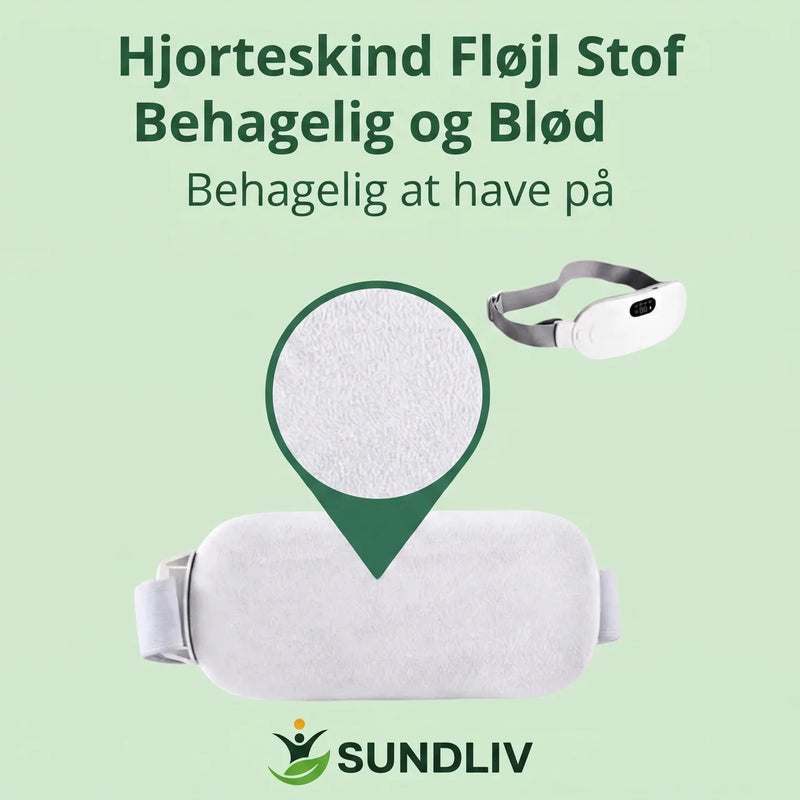 Varmepude med Massage – Justerbar Varme og Vibration