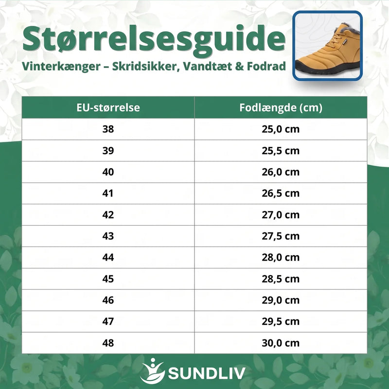 VinterLuks - Vinterstøvler Vandtætte og Skridsikre