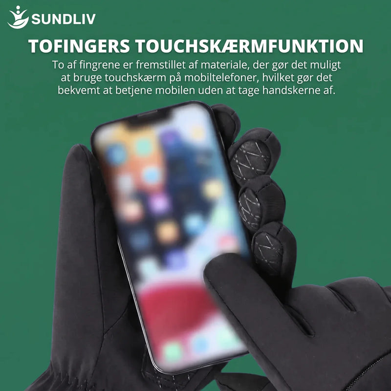 Vinterhandsker med Touchscreen Varme Handsker med Touchfunktion