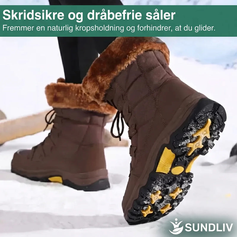 Vinterstøvler Vandafvisende Isolerede Skridsikre Støvler