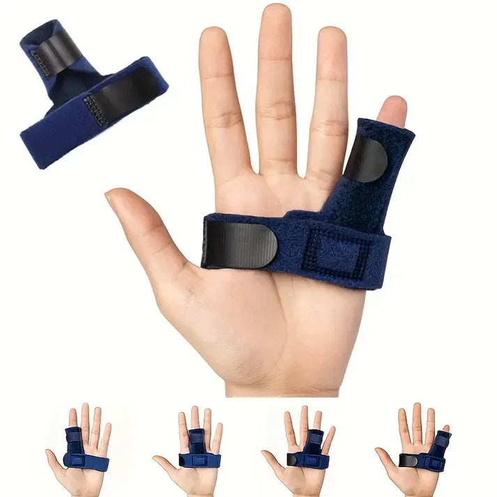 Justerbar Fingerskena med Aluminiumstød – Stabiliserande Støtte for Fingrar