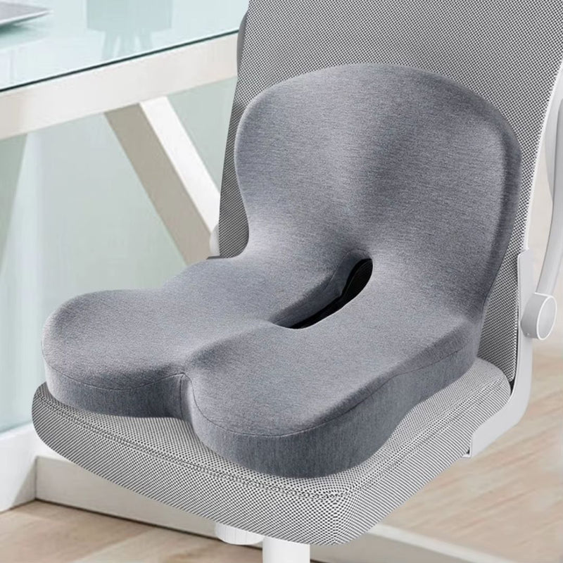 Siddepude Memory Foam L-Formet Sædehynde til Kontor Bil Stol Hjemmekontor